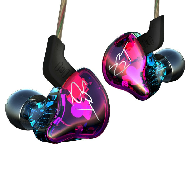 Color Balanced Armature Dynamic Earphones