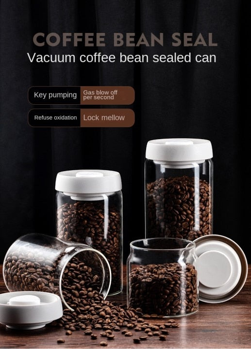 Vacuum Sealed Glass Jars