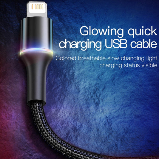 USB Cable For iPhone LED Lighting