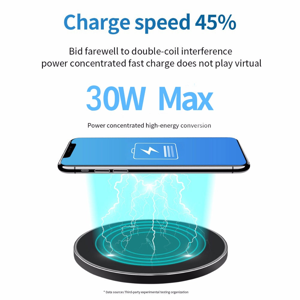 30W Fast Wireless Charger